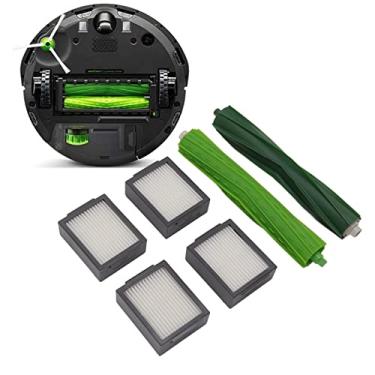Imagem de Kit De Peças De Reposição De Aspirador De Pó VTOSEN Para I7 E5 E6 I3, Escovas De Rolo Principais, Filtros E Acessórios, Substituição Para Escovas De Rolo De Aspirador De Pó I7