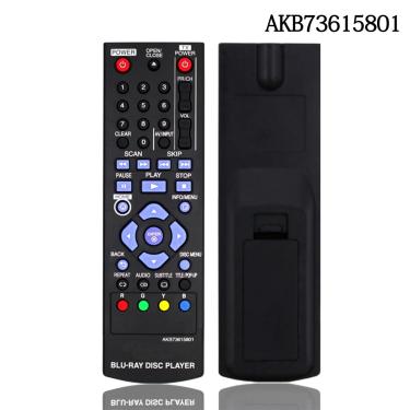 Imagem de Substituição de controle remoto para LG Blu-Ray Disc DVD Player  AKB73615801  BD220  BD630  BP125