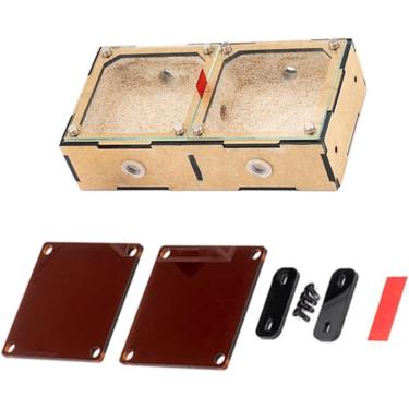 Imagem de Ninho de formigas de concreto, expansão ilimitada, fazenda de formigas com torre de água, casa de formiga altamente hidratante, oficina, caixa de criação de insetos, formicarium, c