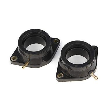 Imagem de 2 peças de colector de admissão de carburador para Yamaha V-Star 1100 Número de peça de substituição: 5EL-13596-00-00, 5EL135960000, 5EL 13596 00 00