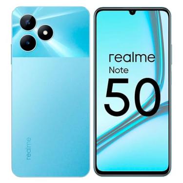 Imagem de Smartphone Realme Note 50 RMX3834 3 GB de RAM/64 GB/Tela 6.74"/Dual Sim LTE - Azul celeste