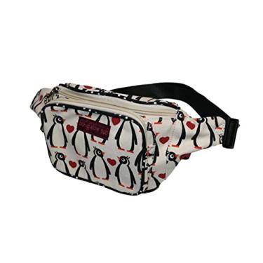 Imagem de BUNGALOW 360 FANNY PACK CINTURA DE QUADRÃO, Pinguim, One Size, Mochila estilo pochete