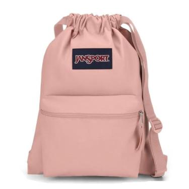 Imagem de Mochila Jansport,Draw Sack, Tamanho Único, Misty Rose