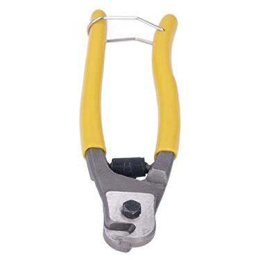 Imagem de Cortador de Cabo, Cortador de Cabo de Aço Com Cabo de Plástico Ergonômico Com Mola que Economiza Trabalho, Alicate de Corte para Cortar Fio de Aço, Cortador de Fio