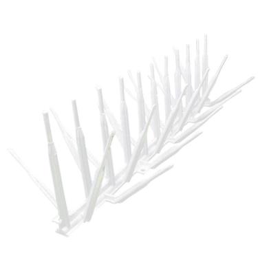 Imagem de Kit 150 espículas  inibe aves branca 50 m