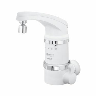 Imagem de Torneira Elétrica Fame Elegance de Parede 4 Temperaturas Branca 127v, Branco