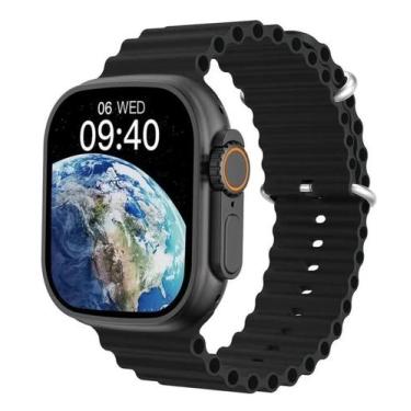 Imagem de Relógio Digital Smartwatch Watch 9 Ultra Mini 41mm Pulseira Oceano Pre