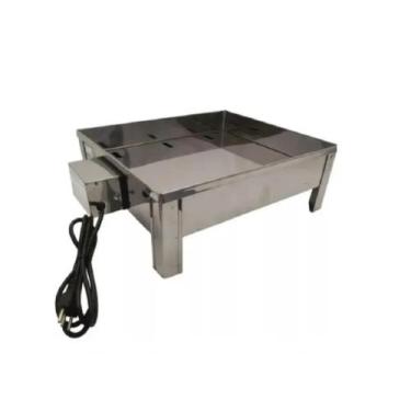 Imagem de Marmiteiro Eletrico 12 Marmitas De Mesa 220V Inox - ELITE