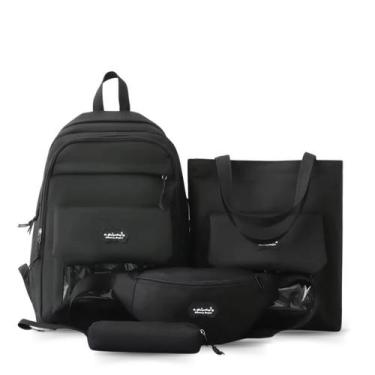 Imagem de Kit 4 Mochila Grande, Bolsa, Pochete E Estojo Liquidação Top - Alwy, P