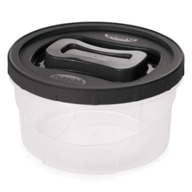 Imagem de Pote de plástico Clic rosca 1,4 litros Plasutil ref.13891