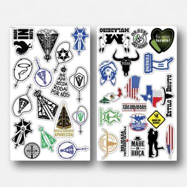 Imagem de Adesivo Autocolante Stickers Country Campo Coleção 2 - Império da Impr