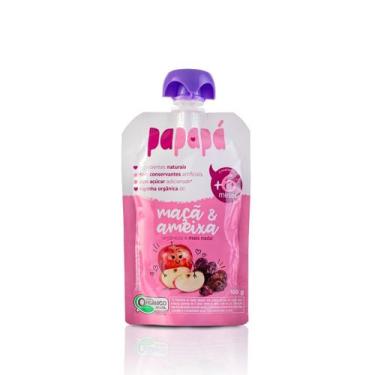 Imagem de Papinha PAPAPÁ ORGÂNICA MAÇÃ AMEIXA 100g - PAPAPA