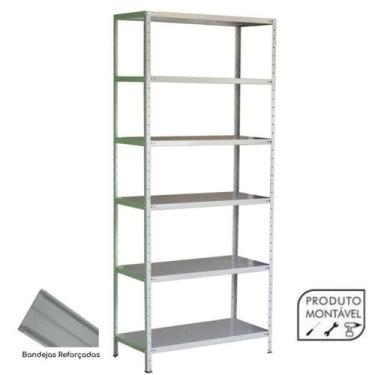 Imagem de Estante de Aço com 06 Bandejas 40 cm (22/18)  1,980,920,40m  AMAPA  11