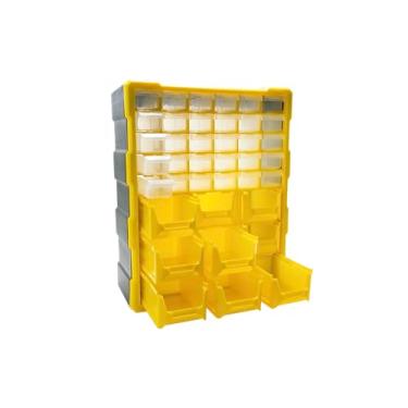 Imagem de Caixa Organizadora Gaveteiro Multiuso com 39 Gavetas