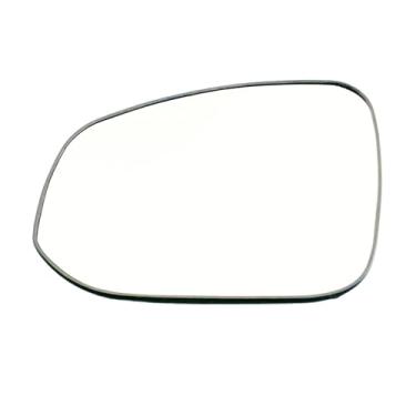 Imagem de Vidro do espelho do lado esquerdo do motorista aquecido sem escurecimento automático compatível com Toyota Rav4 2019-2024 Vidro de substituição do espelho retrovisor esquerdo com suporte (vidro do
