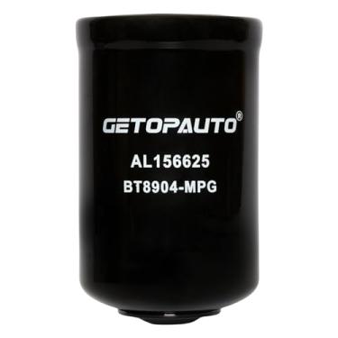 Imagem de GETOPAUTO AL156625 Filtro de óleo hidráulico compatível com trator John Deere 2320 6010 6020 6020SE 6095MC 6095RC 6100SE 6110 6110L 6120 6130 substitui P764668