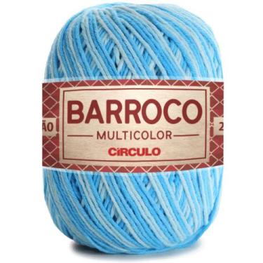 Imagem de Barbante Barroco Multicolor 200 Gramas Espessura Fio n 6 Circulo Matiz