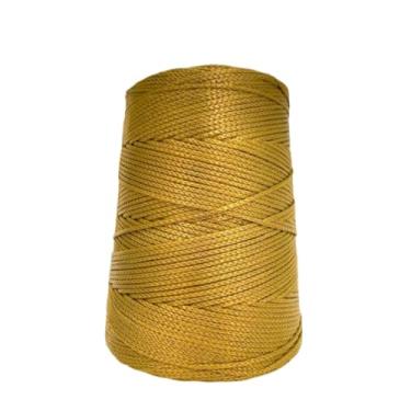 Imagem de Fio cordão Náutico Rayontex 2,5/3mm - Text 1200-500g Crochê artesanato (mostarda)
