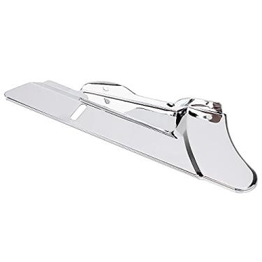 Imagem de XMMT Protetor de cinto traseiro cromado para Harley Touring Electra Glide Street Glide Road King Glide FLHT FLHX FLHR FLTR 2009-2017