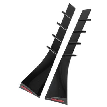 Imagem de Guarnição do Spoiler Lateral Janela Traseira para 3 Séries G21 Wagon 2019-2024 par de Tampas Decorativas Asa Lateral Janela Traseira (Black)