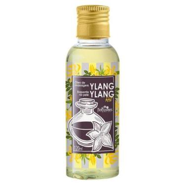 Imagem de Óleo Para Massagem Aromatizante Algodão Ylang Ylang 120ml Hot Flowers 