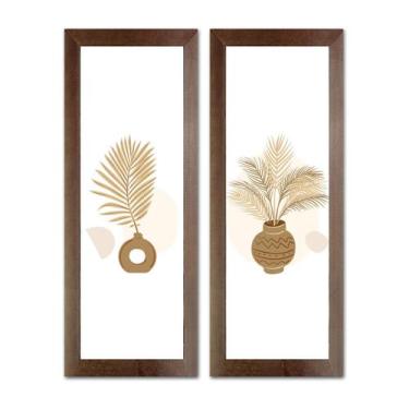 Imagem de Kit 2 Quadros Decorativo para cozinha Sala Quarto Área Gourmet restaur