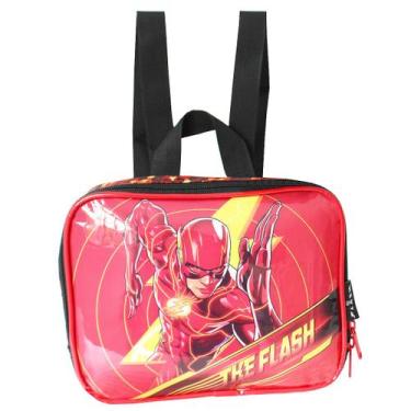 Imagem de Merendeira Escolar Térmica Infantil Lancheira Juvenil Flash - Luxcel, 