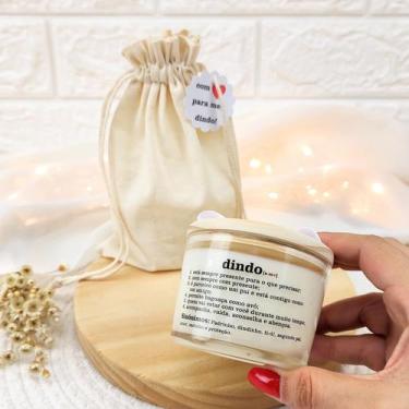 Imagem de presente para dinda VELA AROMATICA 100G SAC ALGODÃO CL - bia art's e l
