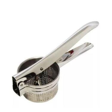 Imagem de Espremedor Amassador De Batatas Aço Inox 27cm Profissional - UNY GIFT
