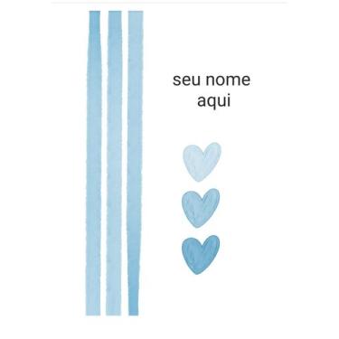 Imagem de Planner financeiro capa coração azul - 5 - Produto Artesanal