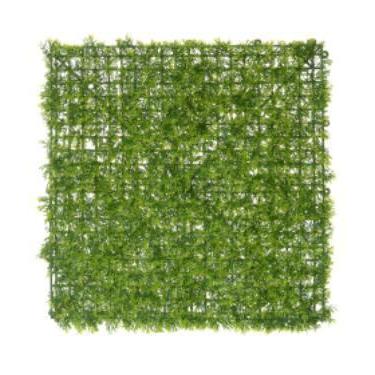 Imagem de Folhagem Artificial Placa Grama C/Proteção UV Plastico X400 Verde 50X5