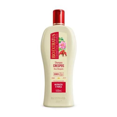 Imagem de Shampoo Crespos Rosa Mosqueta Bio Extratus Nutrição 500ml