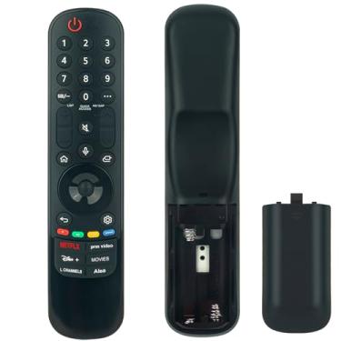 Imagem de Substituição MR23GA, AKB76043112 Controle remoto mágico adequado para Smart TVs LG OLED OLED55G3PUA, OLED65G3PUA, OLED77G3PUA, OLED83G3PUA, OLED42C3PUA, OLED48C3PUA com controle de voz e função de