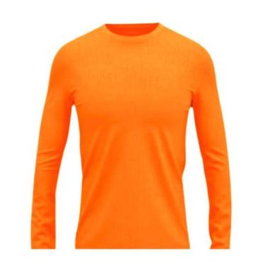 Imagem de Camisa Uv 50+ INFANTIL - Proteção Solar - Unissex - C&C, Laranja neon,