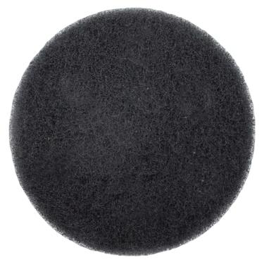 Imagem de 3 PCS 4/5 Polegadas Multi-Purpose Flocking Esfregão Redondo Industrial Resistente Nylon Pano para Polimento Moagem, Cinza, 100mm 4 polegadas