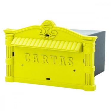 Imagem de Caixa Carta Thompson Pvc Casinha Amarela