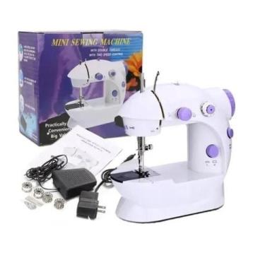 Imagem de Mini Máquina Costura Elétrica Portátil  - BC BORA COLEGA SHOP, Bivolt