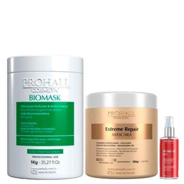 Imagem de Cronograma Nutrição Hidratação Brilho e Reparação Prohall