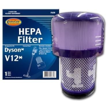 Imagem de EnviroCare Filtro de substituição HEPA para aspirador de pó projetado para caber nos aspiradores Dyson V12