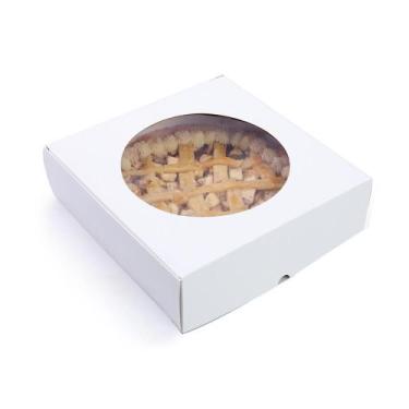 Imagem de 10 Caixas com Visor de Acetato para mini bolo tortaspara Confeitaria 2