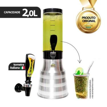 Imagem de Torre De Terere 2L Giratória C/ Torneira Italiana Alça P/ Transporte -