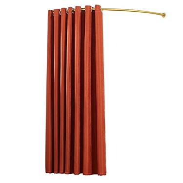 Imagem de Divisória de privacidade de vestiário simples e portátil para vestiário, kit de cortina removível, moldura de metal resistente, fácil de instalar e usar