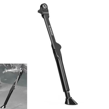 Imagem de NICECNC Suporte lateral ajustável de 2 níveis preto compatível com KTM 125-450 XC XCF 2023-24 150-500 EXC EXCF XCW XCF-W XW-F 2024, compatível com GasGas 250 300 EX EX F 2024, consulte o ajuste