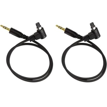 Imagem de Pixel Cabo de liberação remota N3 de 3,5 mm para Canon Eos 5D Mark IV, 5DS, 5DS R, 5D, 6D, 7D, 50D, 40D, 30D, 20D, D60, D30, EOS-1V, EOS R5 R3 R1