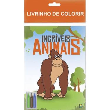 Imagem de Livrinho De Colorir: Incríveis Animais
