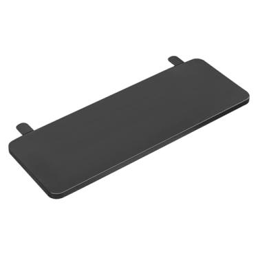 Imagem de Bothyi Mesa Extender prateleira Placa de prateleira Suporte de pulso em casa Office dobrável 50x20cm de mesa de mesa de mesa, Preto