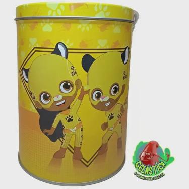 Imagem de Latão Mega Bolha 1KG Slime Aventureiros Luccas Neto Gelastica Amarela