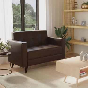 Imagem de Sofá 2 Lugares Corino Vitrola