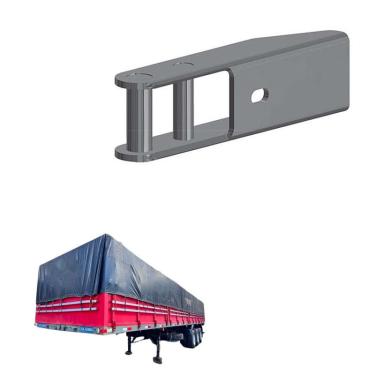 Imagem de Dobradiça Tampa Lateral Librelato Carretas 178mm