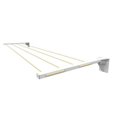 Imagem de Varal de Muro ou parede Dobravel Articualvel Basculante